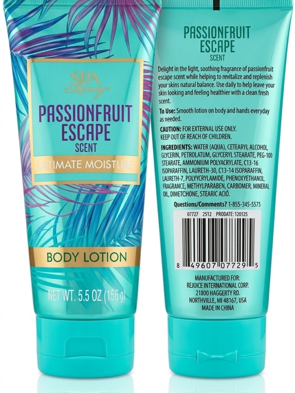 Passionfruit Escape Ultimate Moisture Body Lotion - Teal - Picture 2 of 2